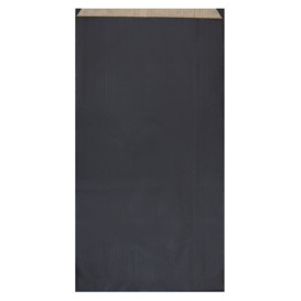 Sacchetto di Carta Kraft Nero 19+8x35cm (750 Pezzi)