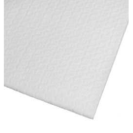 Asciugamani in Air Laid Bianco 40x80cm 50g/m² (500 Pezzi)