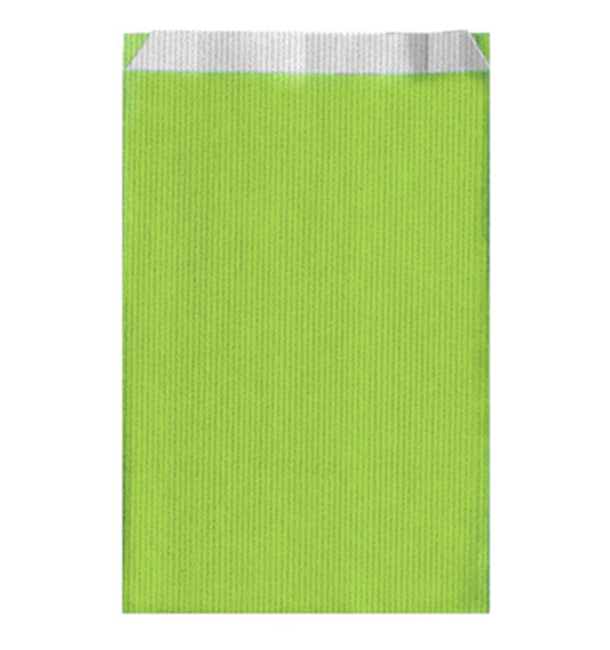 Sacchetto di Carta Verde Anice 12+5x18cm 