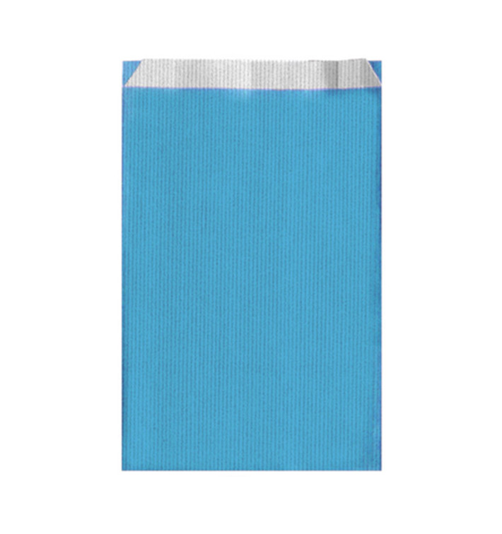 Sacchetto di Carta Turchese 26+9x46cm Sacchetto di Carta Turchese 26+9x46cm