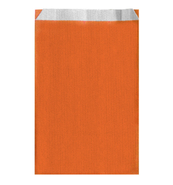 Sacchetto di Carta Arancione 19+8x35cm 