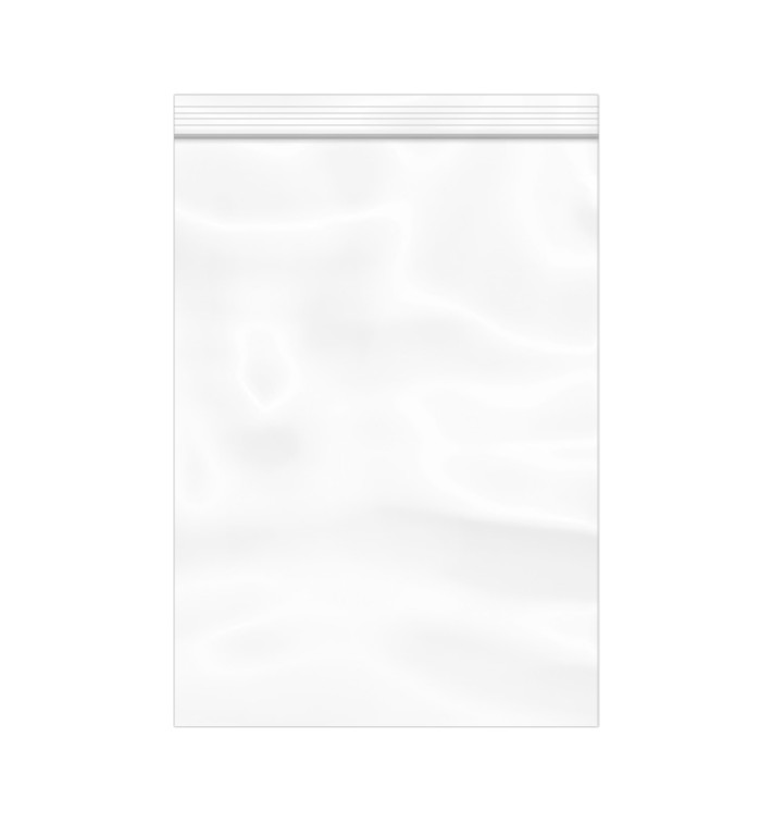 Sacchetti con Chiusura Zip 23x32cm G-160 (100 Pezzi) Sacchetti con Chiusura Zip 23x32cm G-160 (100 Pezzi)