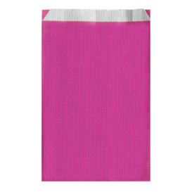 Sacchetto di Carta Fucsia 26+9x46cm  