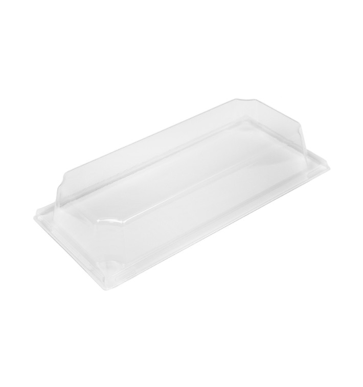 Coperchio in PET Contenitore 410ml 19,6x8,6x3,2cm (12 Pezzi) Coperchio in PET Contenitore 410ml 19,6x8,6x3,2cm (12 Pezzi)