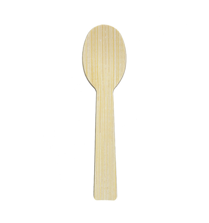 Cucchiaio di Bambù 9cm (2.400 Pezzi) Cucchiaio di Bambù 9cm (2.400 Pezzi)