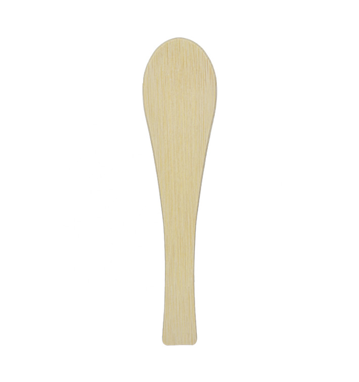 Cucchiaino di Bambù 13,5cm (50 Pezzi) Cucchiaino di Bambù 13,5cm (50 Pezzi)