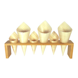 Vassoio per Coni 33,5x6x8cm (15 Pezzi)