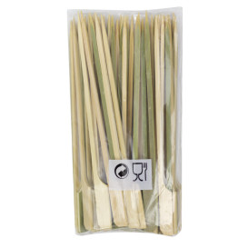 Spiedini di Bambù "Golf" 15cm (50 Pezzi)
