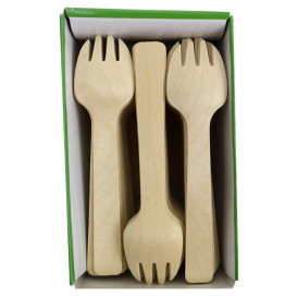 Forchetta Spork 10,5cm (100 Pezzi)