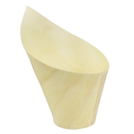 Coni di Legno Degustazione 14cm (50 Pezzi)