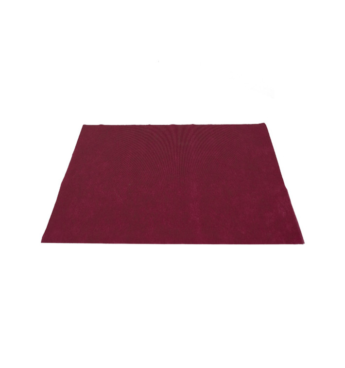 Tovaglietta Non Tessuto Bordò 35x50cm 50g (500 Pezzi) Tovaglietta Non Tessuto Bordò 35x50cm 50g (500 Pezzi)