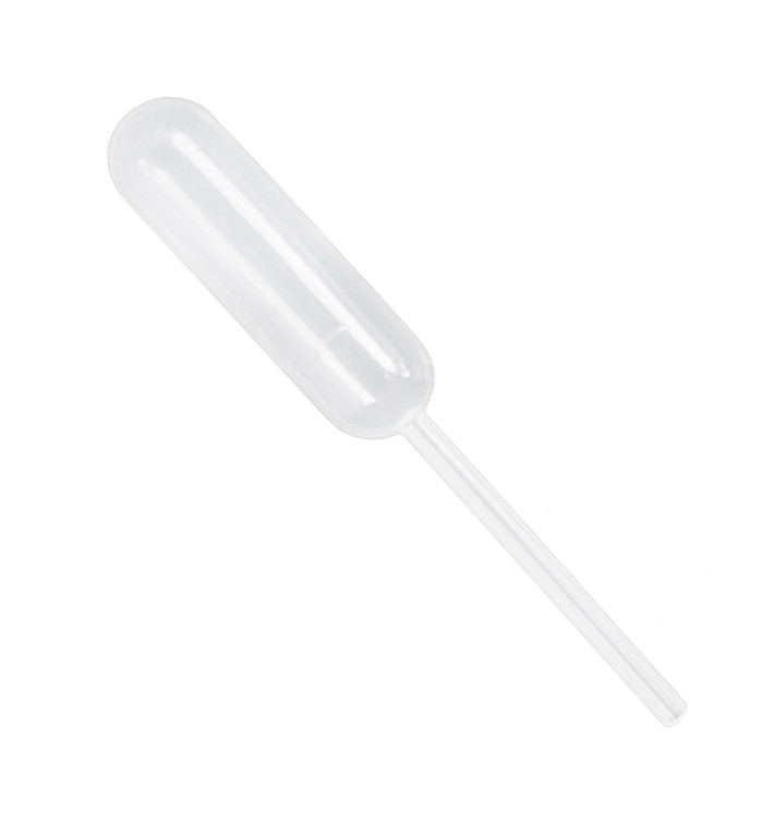 Pipetta di Plastica per Catering 4ml 9cm (100 Pezzi) Pipetta di Plastica per Catering 4ml 9cm (100 Pezzi)