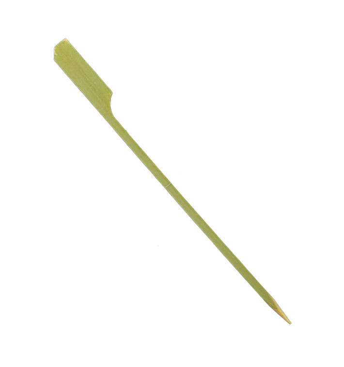 Spiedi di Bambù "Golf" verde 15cm (250 Pezzi) Spiedi di Bambù "Golf" verde 15cm (250 Pezzi)