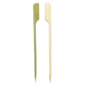 Spiedi di Bambu "Golf" verde 12cm (250 Pezzi)