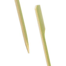 Spiedi di Bambu "Golf" verde 12cm (2.500 Pezzi)