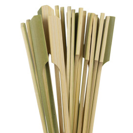 Spiedi di Bambù "Golf" verde 18cm (2.500 Pezzi)