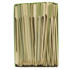 Spiedi di Bambù "Golf" verde 18cm (2.500 Pezzi)