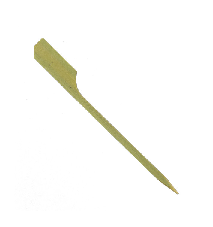 Spiedi di Bambu "Golf" verde 9cm (250 Pezzi) Spiedi di Bambu "Golf" verde 9cm (250 Pezzi)