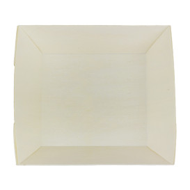 Vaschetta in Legno 480ml 14x12,5cm (12 Pezzi)