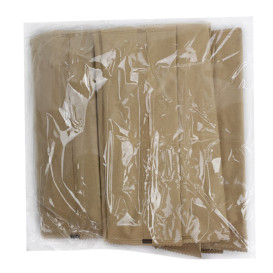 Set Posate in Legno Forchetta, Coltello, Tovagliolo (600 Pezzi)