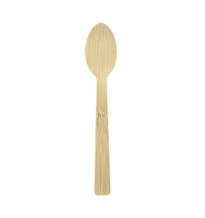 Cucchiaio di Bamboo 17cm (50 Pezzi) Cucchiaio di Bamboo 17cm (50 Pezzi)