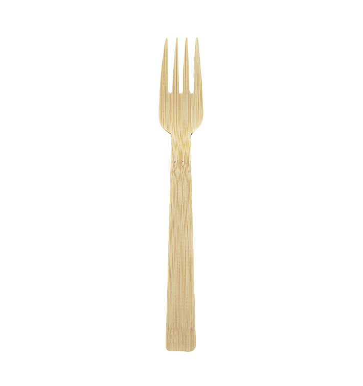 Forchetta di Bambù 17cm (50 Pezzi) Forchetta di Bambù 17cm (50 Pezzi)