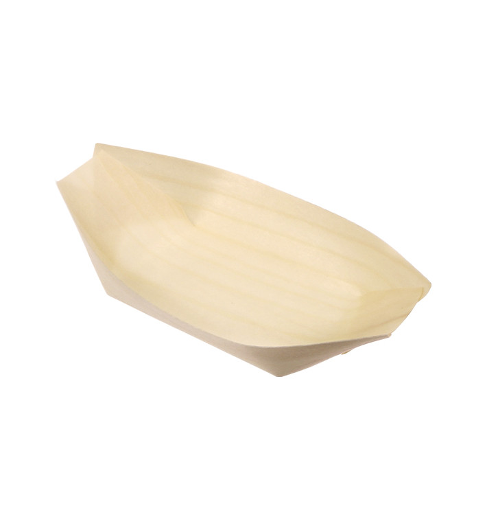 Barchetta in Foglia di Pino 115x65x15mm (50 Pezzi) Barchetta in Foglia di Pino 115x65x15mm (50 Pezzi)