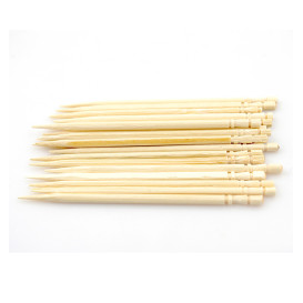 Stuzzicadenti di Legno Rotondo Tornitura 65mm (1 Pezzi) 