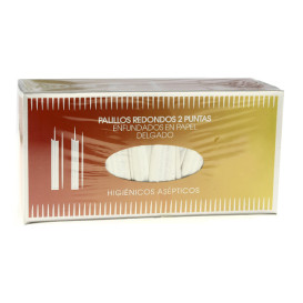 Stuzzicadenti Legno 2 Punte Rivestiti Carta 65mm (5 Pezzi) 