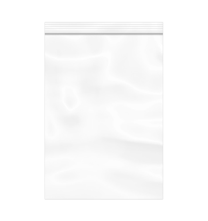 Sacchetti in Polietilene con chiusura a pressione 25x35cm G200 (1000 Pezzi)