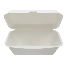 Contenitori Canna da Zucchero Bianco 18x12,5x7cm (600 Uds)