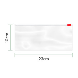 Sacchetti PE Chiusura a Cursore 23x10cm G250 (50 Pezzi)