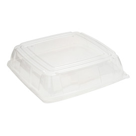 Coperchio plastica PET Trasp. Vassoio 27x27cm (5 Pezzi)