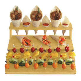 Vassoio per Spiedini e Coni 29x35,5x11,5cm (1 Pezzo)