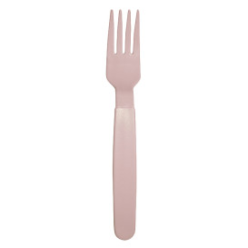Forchetta Riutilizzabile Durevole PP Rosa 18,5cm (6 Pezzi)