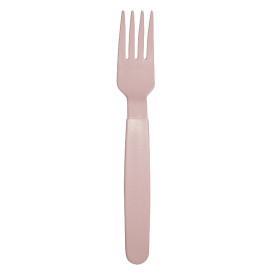 Forchetta Riutilizzabile Durevole PP Rosa 18,5cm (6 Pezzi)