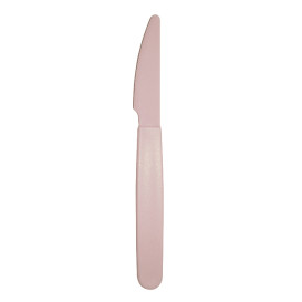 Coltello Riutilizzabile Durevole PP Rosa 18,5cm (180 Pezzi)