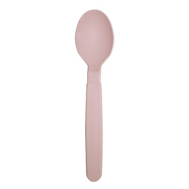 Cucchiaio Riutilizzabile Durevole PP Rosa 18,5cm (6 Pezzi)
