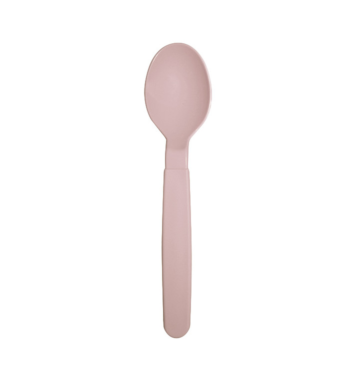 Cucchiaio Riutilizzabile Durevole PP Rosa 18,5cm (180 Pezzi) Cucchiaio Riutilizzabile Durevole PP Rosa 18,5cm (180 Pezzi)