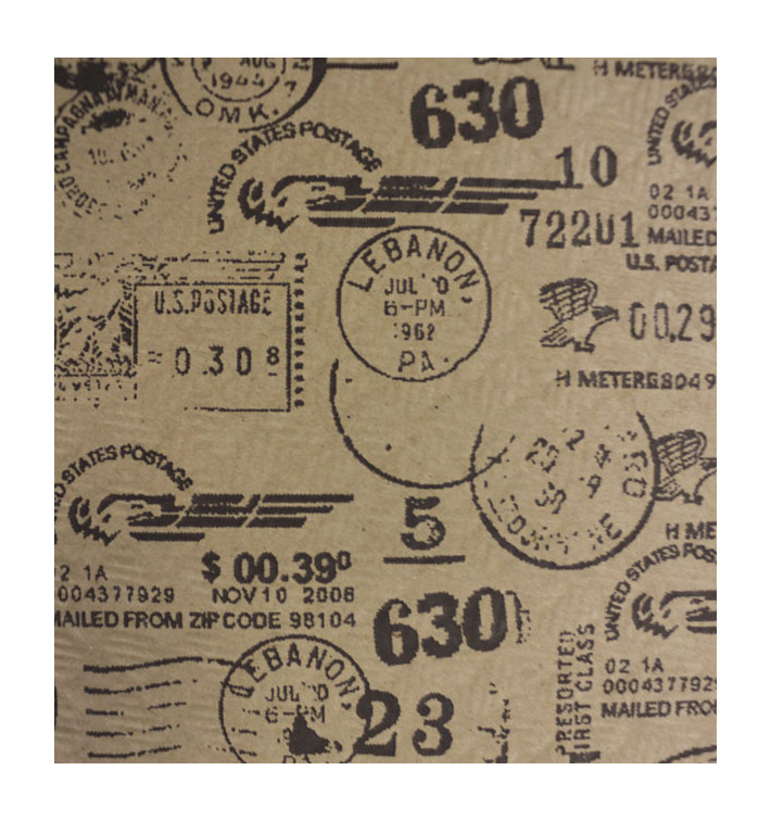 Tovaglia di Carta Taglio 1x1m Kraft "Postale" 40g/m² (400 Pezzi) Tovaglia di Carta Taglio 1x1m Kraft "Postale" 40g/m² (400 Pezzi)