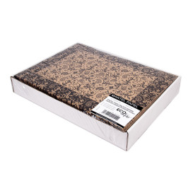 Tovaglietta di Carta 30x40cm Kraft "Cachemire" 50g (500 Pezzi)