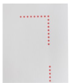 Tovagliolo di Solfito Bianco 20x20cm (750 Pezzi)