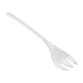 Forchetta PS Degustazione Trasparente 10 cm (4.000 Pezzi)