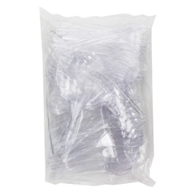 Forchetta PS Degustazione Trasparente 10 cm (4.000 Pezzi)