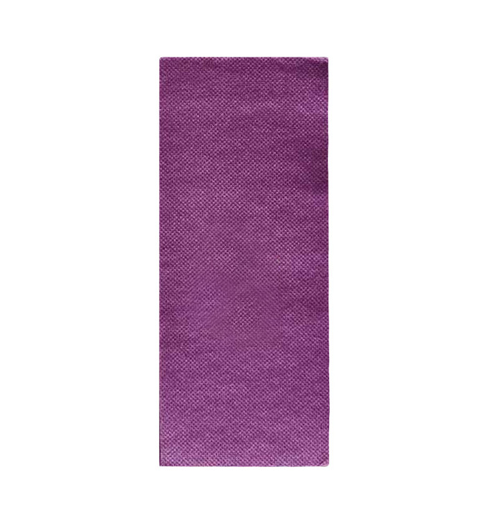 Tovagliolo di Carta 1/8 33x40cm "Old" Viola Punta-Punta (50 Pezzi) Tovagliolo di Carta 1/8 33x40cm "Old" Viola Punta-Punta (50 Pezzi)