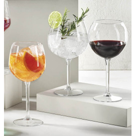 Calice Riutilizzabili per Gin Tonic Tritan 650ml (6 Pezzi)