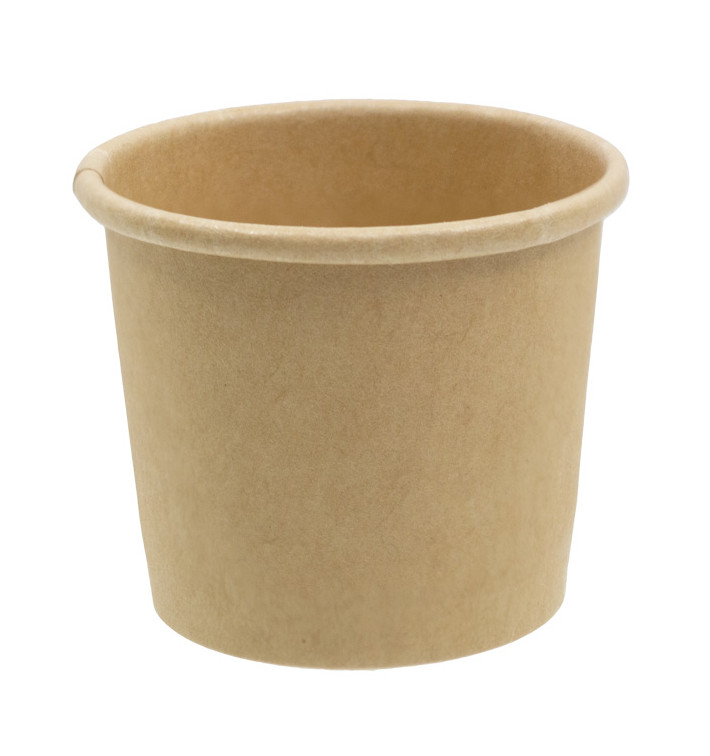 Pentola di Cartone Kraft per Salse 30ml Ø4,4cm (2.000 Pezzi) Pentola di Cartone Kraft per Salse 30ml Ø4,4cm (2.000 Pezzi)