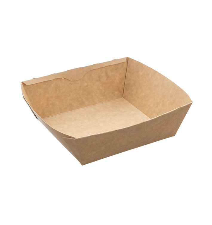 Insalatiera Rettangolare in Kraft 750ml 19x16x5cm (300 Pezzi) Insalatiera Rettangolare in Kraft 750ml 19x16x5cm (300 Pezzi)