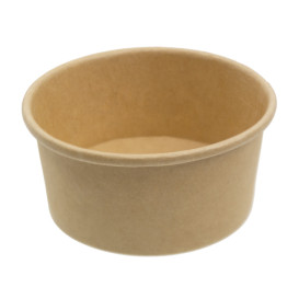 Pentola di Cartone Kraft per Salse 60ml Ø6,7cm (50 Pezzi)