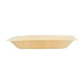 Vassoi di Legno 19,5x14x3cm (200 Pezzi)